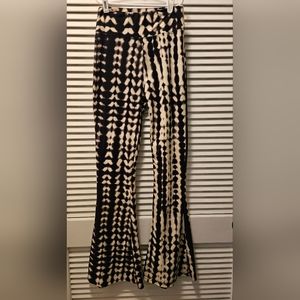 Satina comfy Boho tye dye flair leg pant. Be the hippest chick in town.